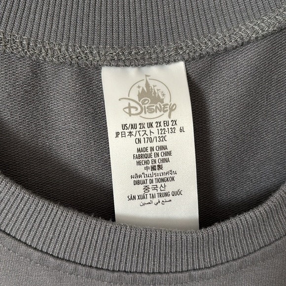 Disney Walt Disney World Crew Sweatshirt Womens Plus Size 2X - Picture 5 of 8